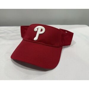 Philadelphia Phillies MLB Adjustable Baseball Visor Adult OSFM Hat NEW OC Sports